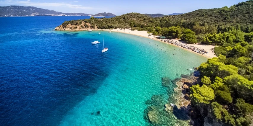 Tsougrias small skiathos island