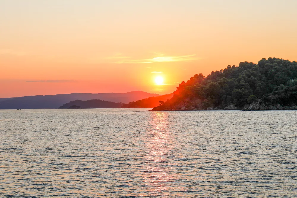 Skiathos sunset