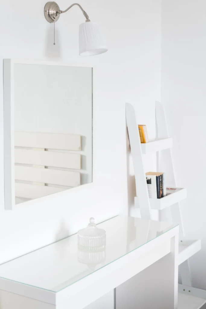 Simple and comfortable bedroom with calm decor