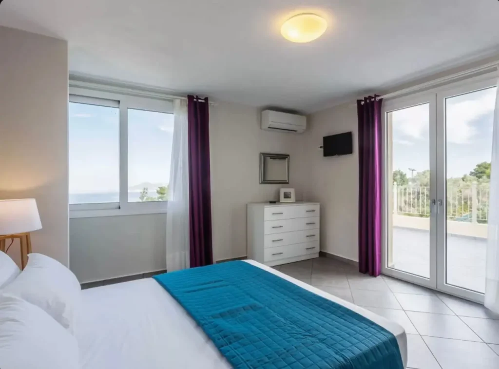 Relaxing Master Bedroom with Natural Light and outdoor natural view